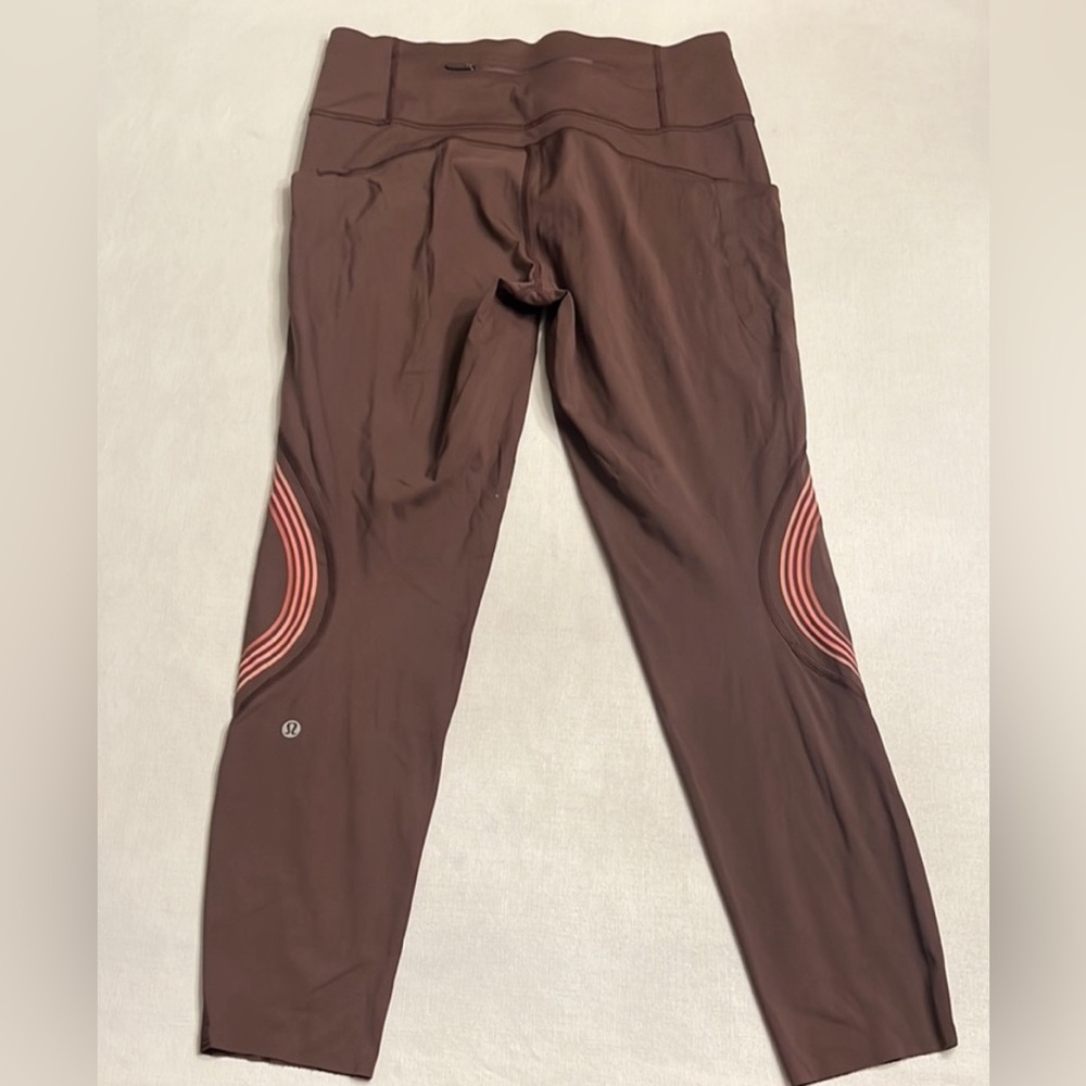 Lululemon Speed Light Tight Cherry Cola/Coral Kiss 🤎 - Picture 5 of 7